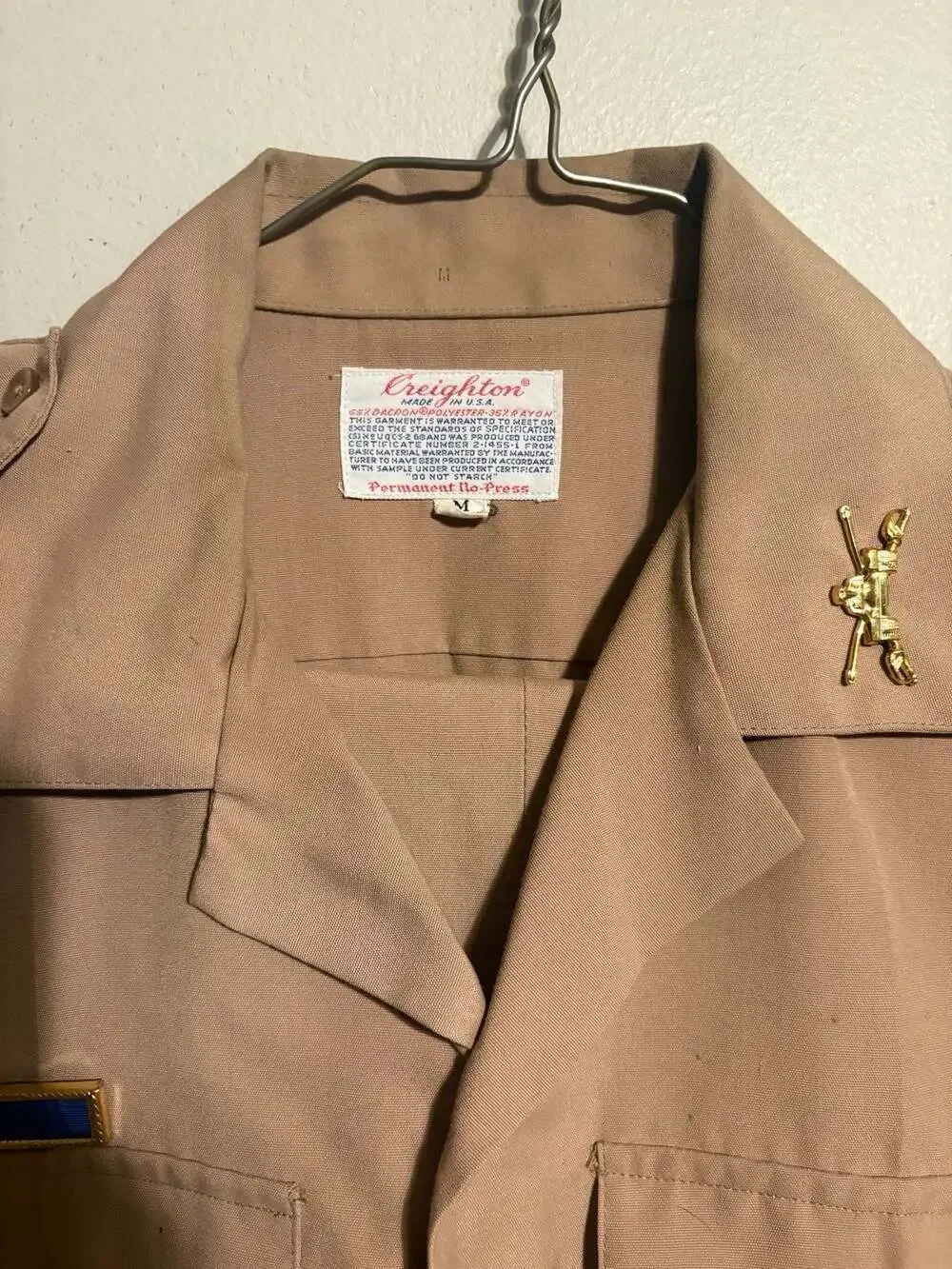 Vintage U.S. Army Infantry Dress Pants – Creighton Permanent Press – Made in USA